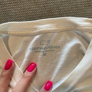 Vineyard Vines White Cotton Tee